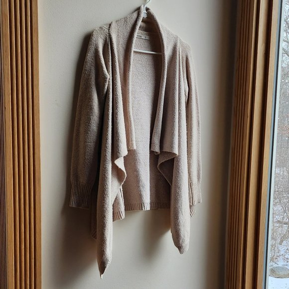 Old Navy Cream Angled Open Cardigan Size XS - Picture 4 of 16